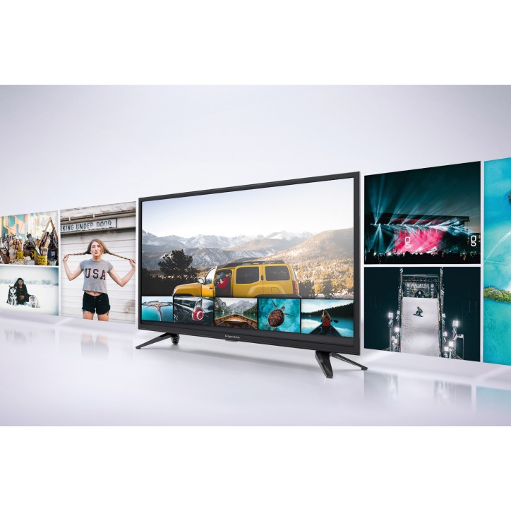 Telewizor Kruger&Matz 24" HD DVB-T2 H.265 HEVC 230/12V Telewizor Kruger&Matz 24" HD DVB-T2 H.265 HEVC 230/12V