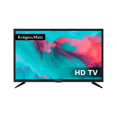 Telewizor Kruger&Matz 24" HD DVB-T2 H.265 HEVC 230/12V