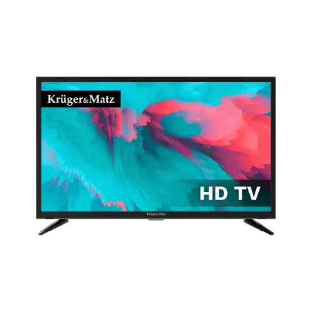 Telewizor Kruger&Matz 24" HD DVB-T2 H.265 HEVC 230/12V