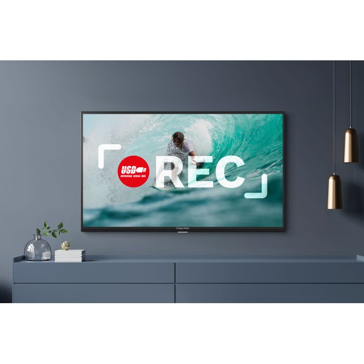 Telewizor Kruger&Matz 40" F HD smart DVB-T2/S2 H.265 HEVC Telewizor Kruger&Matz 40" F HD smart DVB-T2/S2 H.265 HEVC