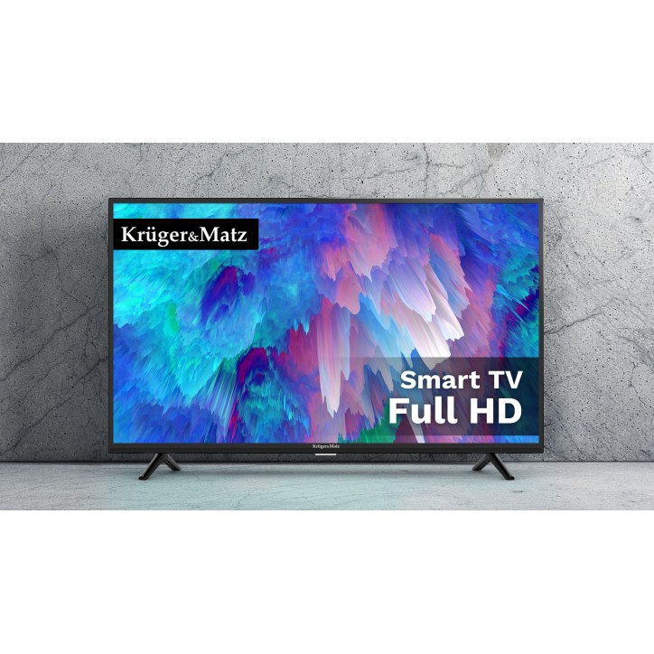 Telewizor Kruger&Matz 43" FHD smart DVB-T2/S2 H.265 HEVC Telewizor Kruger&Matz 43" FHD smart DVB-T2/S2 H.265 HEVC