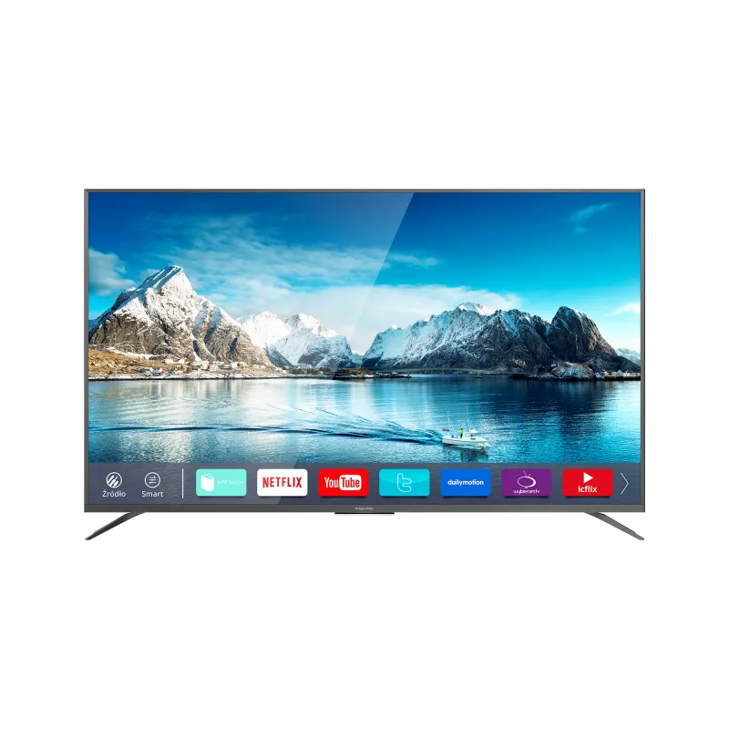 Telewizor Kruger&Matz 55" seria X, DVB-T2/S2 UHD 4k smart
