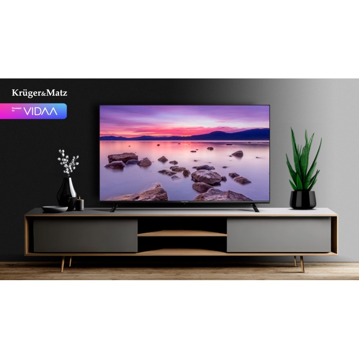 Telewizor Kruger&Matz 55" UHD smart DVB-T2/S2 H.265 Hevc Telewizor Kruger&Matz 55" UHD smart DVB-T2/S2 H.265 Hevc