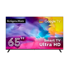 Telewizor Kruger&Matz 65" UHD Google TV DVB-T2/T/C H.265 HEVC