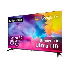 Telewizor Kruger&Matz 65" UHD Google TV DVB-T2/T/C H.265 HEVC
