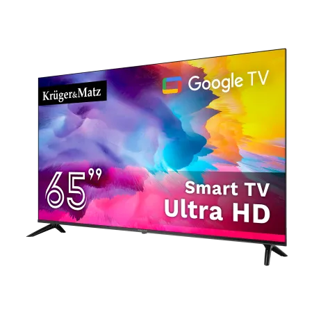 Telewizor Kruger&Matz 65" UHD Google TV DVB-T2/T/C H.265 HEVC