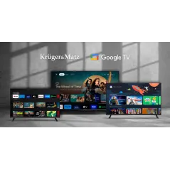 Telewizor Kruger&Matz 65" UHD Google TV DVB-T2/T/C H.265 HEVC