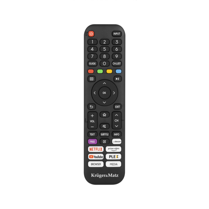 Telewizor Kruger&Matz 65" UHD smart DVB-T2/S2 H.265 Hevc Telewizor Kruger&Matz 65" UHD smart DVB-T2/S2 H.265 Hevc