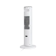 Termowentylator kolumnowy PTC Teesa z funkcją imitacji kominka.