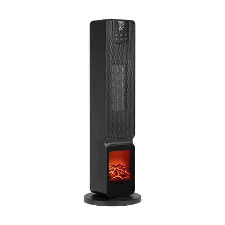Terrmowentylator kolumnowy PTC Teesa z imitacją kominka (800/2000W)