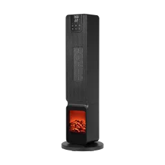 Grzejnik PTC Teesa z imitacją kominka (800/2000W)