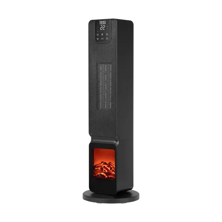 Grzejnik PTC Teesa z imitacją kominka (800/2000W)
