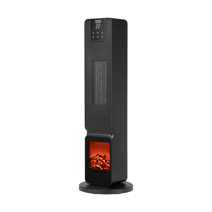 Grzejnik PTC Teesa z imitacją kominka (800/2000W) Grzejnik PTC Teesa z imitacją kominka (800/2000W)