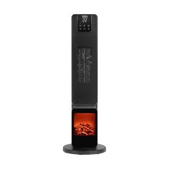 Grzejnik PTC Teesa z imitacją kominka (800/2000W)