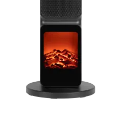 Grzejnik PTC Teesa z imitacją kominka (800/2000W)