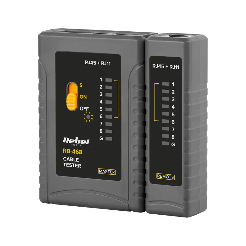 Tester linii telefonicznych REBEL RB-468 Tester linii telefonicznych REBEL RB-468