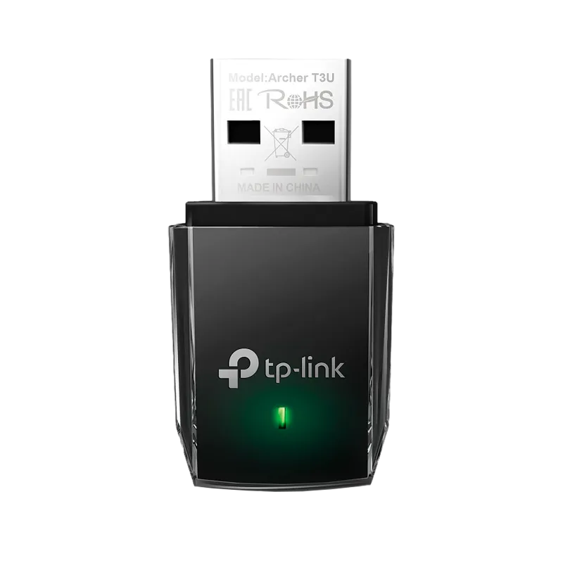 TP-LINK karta sieciowa USB3.0 AC1300 Archer T3U, bezprzewodowa, dwupasmowa, 400/867Mb/s, 802.11ac/n, mini TP-LINK karta sieciowa USB3.0 AC1300 Archer T3U, bezprzewodowa, dwupasmowa, 400/867Mb/s, 802.11ac/n, mini