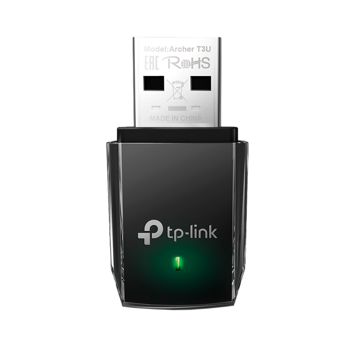 TP-LINK karta sieciowa USB3.0 AC1300 Archer T3U, bezprzewodowa, dwupasmowa, 400/867Mb/s, 802.11ac/n, mini TP-LINK karta sieciowa USB3.0 AC1300 Archer T3U, bezprzewodowa, dwupasmowa, 400/867Mb/s, 802.11ac/n, mini