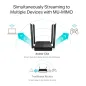 TP-LINK ROUTER AC1200 Archer C64, bezprzewodowy, dwupasmowy, 400/867Mb/s