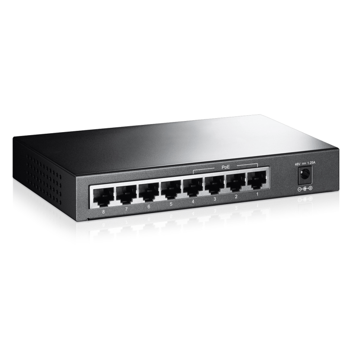 TP-LINK TL-SF1008P Switch PoE 8x10/100Mbps (4xPoE) TP-LINK TL-SF1008P Switch PoE 8x10/100Mbps (4xPoE)