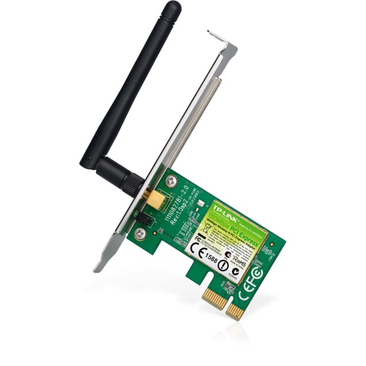 TP-LINK TL-WN781ND Karta WiFi, PCI-E, Atheros, RPSMA, 150Mbps TP-LINK TL-WN781ND Karta WiFi, PCI-E, Atheros, RPSMA, 150Mbps