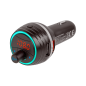 Transmiter samochodowy FM z funkcą bluetooth i dwoma gniazdami USB