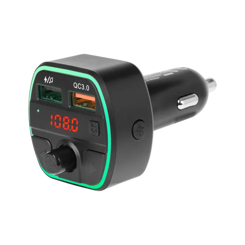 Transmiter samochodowy FM z funkcją bluetooth Transmiter samochodowy FM z funkcją bluetooth