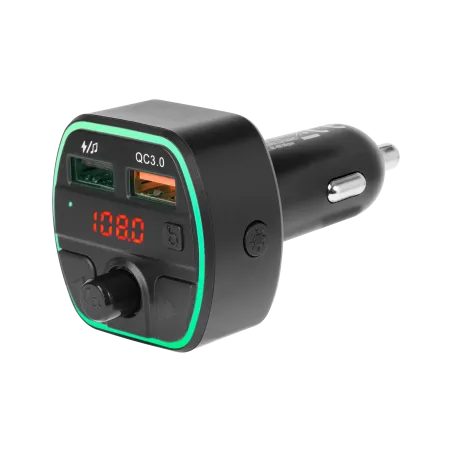 Transmiter samochodowy FM z funkcją bluetooth