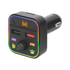 Transmiter samochodowy FM z funkcja bluetooth