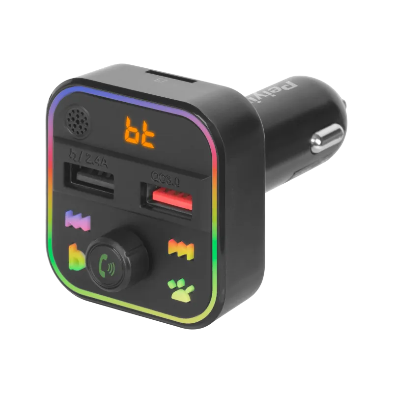 Transmiter samochodowy FM z funkcja bluetooth Transmiter samochodowy FM z funkcja bluetooth
