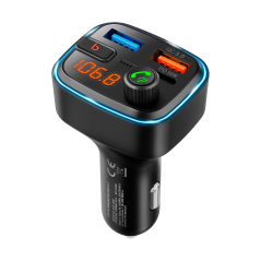 Transmiter samochodowy FM z funkcją bluetooth