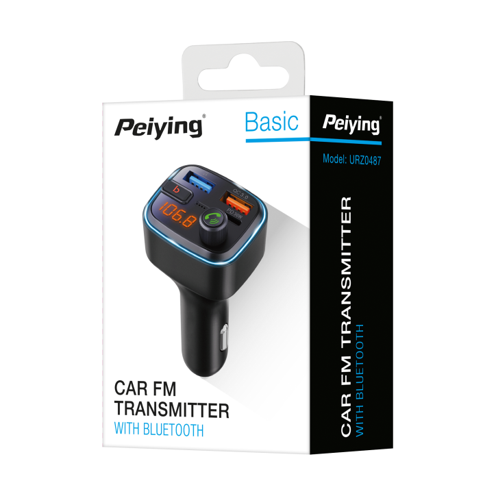 Transmiter samochodowy FM z funkcją bluetooth Transmiter samochodowy FM z funkcją bluetooth