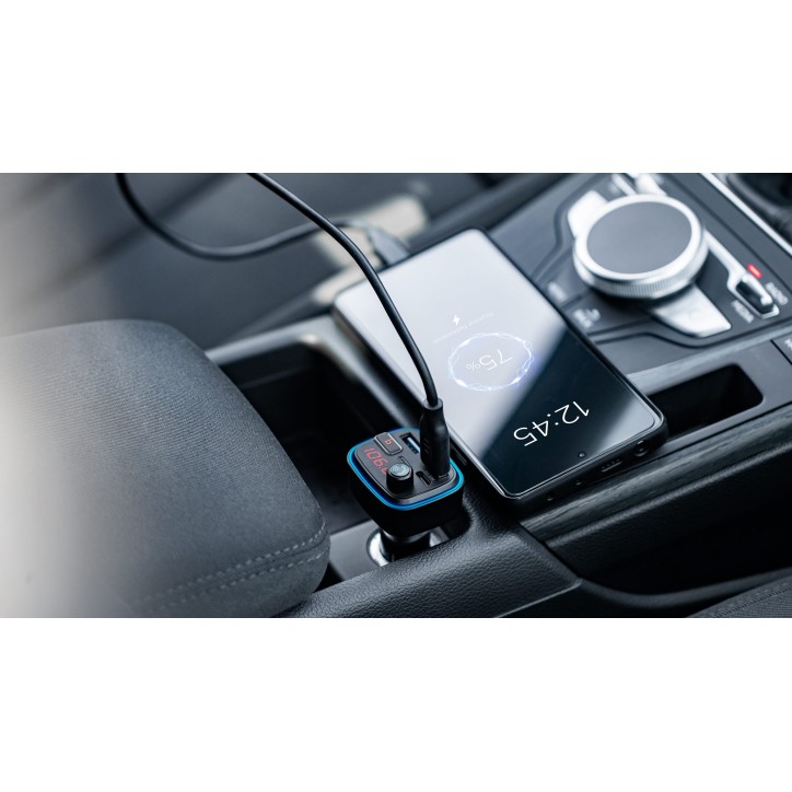 Transmiter samochodowy FM z funkcją bluetooth Transmiter samochodowy FM z funkcją bluetooth