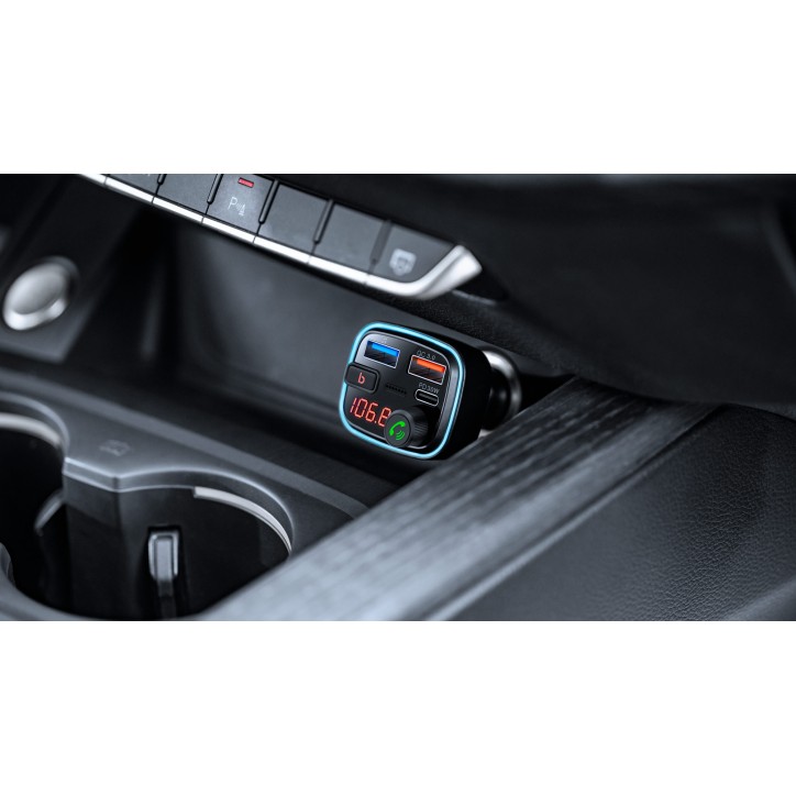 Transmiter samochodowy FM z funkcją bluetooth Transmiter samochodowy FM z funkcją bluetooth