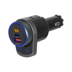 Transmiter samochodowy FM z funkcją bluetooth.