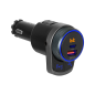 Transmiter samochodowy FM z funkcją bluetooth. Transmiter samochodowy FM z funkcją bluetooth.