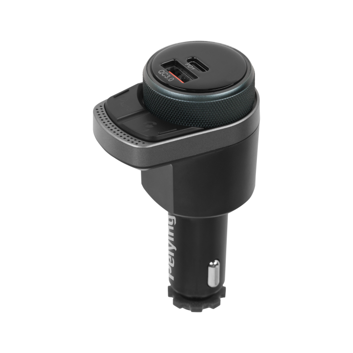 Transmiter samochodowy FM z funkcją bluetooth. Transmiter samochodowy FM z funkcją bluetooth.