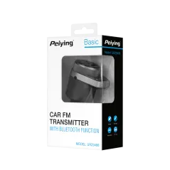 Transmiter samochodowy FM z funkcją bluetooth.