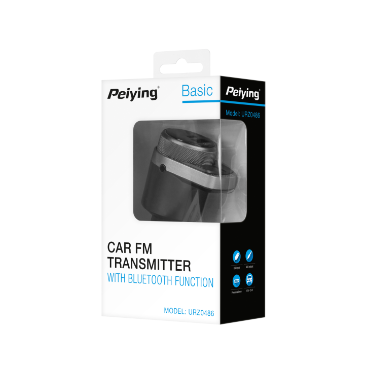 Transmiter samochodowy FM z funkcją bluetooth. Transmiter samochodowy FM z funkcją bluetooth.