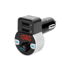 Transmiter samochodowy z funkcją bluetooth (2 gniazda USB)