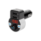 Transmiter samochodowy z funkcją bluetooth (2 gniazda USB) Transmiter samochodowy z funkcją bluetooth (2 gniazda USB)