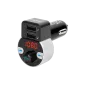 Transmiter samochodowy z funkcją bluetooth (2 gniazda USB) Transmiter samochodowy z funkcją bluetooth (2 gniazda USB)