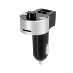 Transmiter samochodowy z funkcją bluetooth (2 gniazda USB)