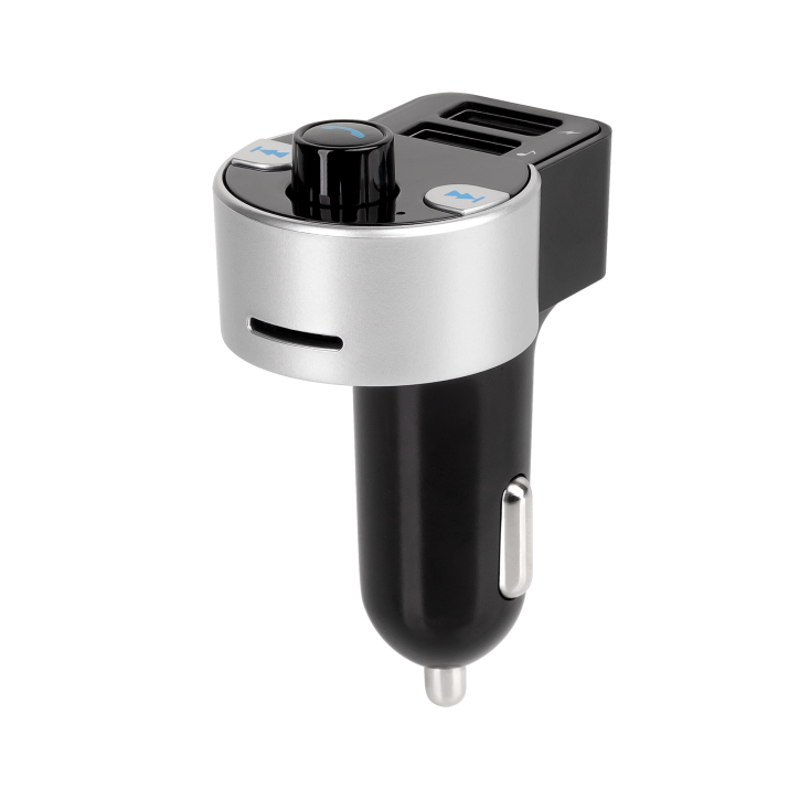 Transmiter samochodowy z funkcją bluetooth (2 gniazda USB) Transmiter samochodowy z funkcją bluetooth (2 gniazda USB)