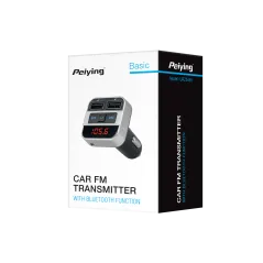 Transmiter samochodowy z funkcją bluetooth (2x USB)