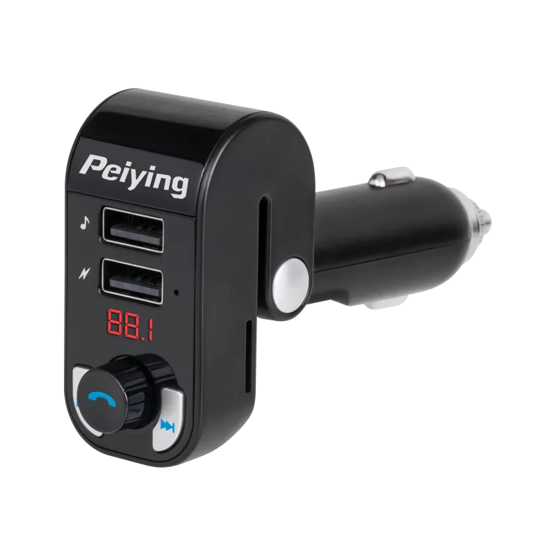 Transmiter samochodowy z funkcją bluetooth (2 gniazda USB) Transmiter samochodowy z funkcją bluetooth (2 gniazda USB)