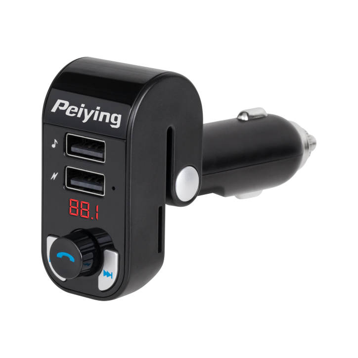 Transmiter samochodowy z funkcją bluetooth (2 gniazda USB) Transmiter samochodowy z funkcją bluetooth (2 gniazda USB)