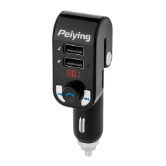 Transmiter samochodowy z funkcją bluetooth (2 gniazda USB)