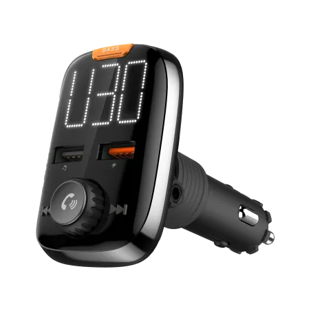 Transmiter samochodowy z funkcją Bluetooth (2x gniazda USB)
