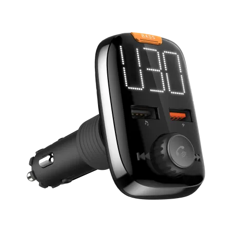 Transmiter samochodowy z funkcją Bluetooth (2x gniazda USB)